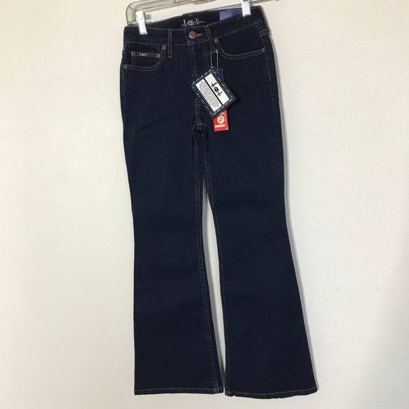 lei Denim - LEI New Hipster Stretch Jeans Size 12 Dark wash